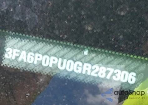 2016 Ford Fusion Energi Se Luxury from USA, damaged, VIN 3FA6P0PU0GR287306